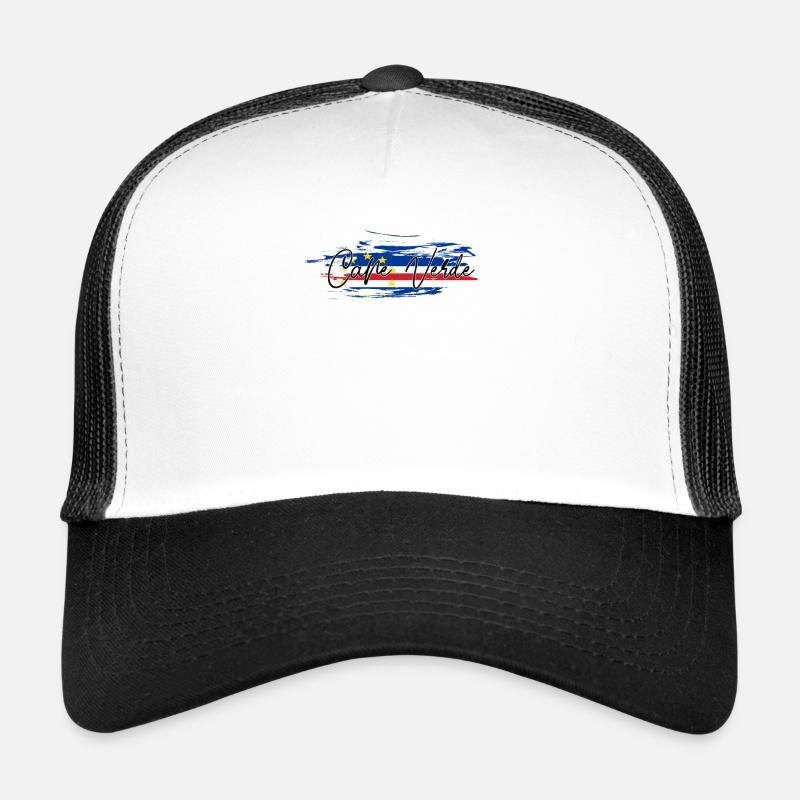 Cape Verde - Trucker Cap - Weiß/Schwarz