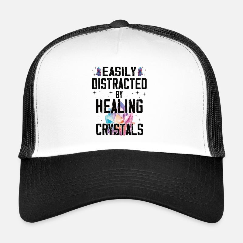Lustiger Edelstein -Chakra -Heiler Spiritueller Trucker Cap