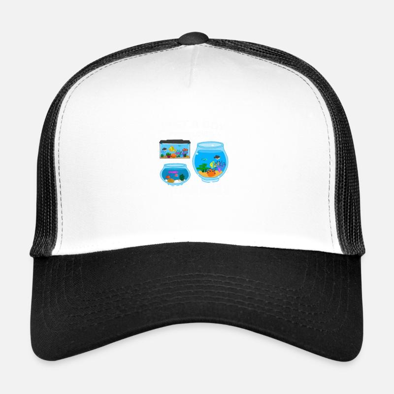 Aquarium Fish Gift Trucker Cap