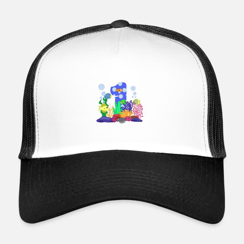 Aquarium Fish Gift Trucker Cap