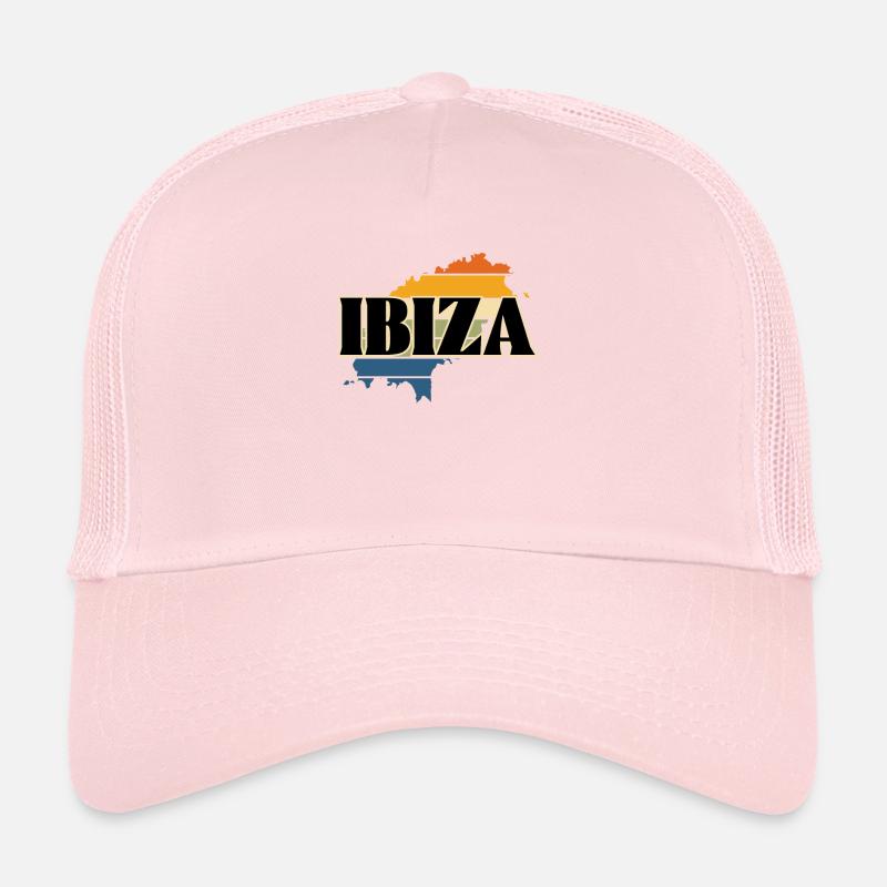 Ibiza Map Trucker Cap