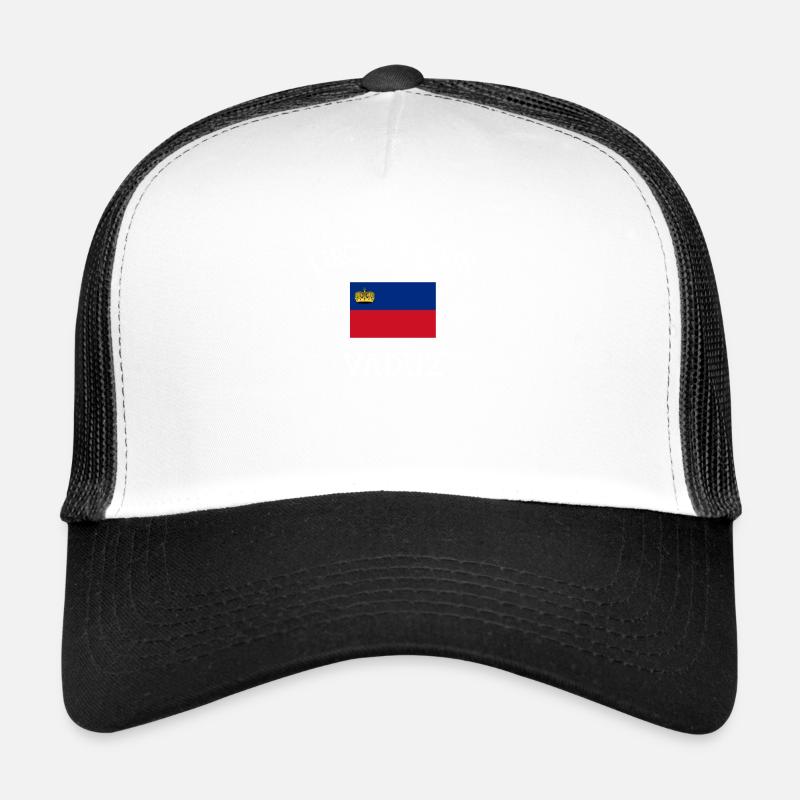 Liechtenstein History - Trucker Cap - Weiß/Schwarz