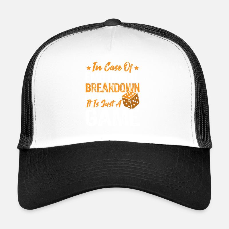 Board Games Game Board Gift - Trucker Cap - white/black