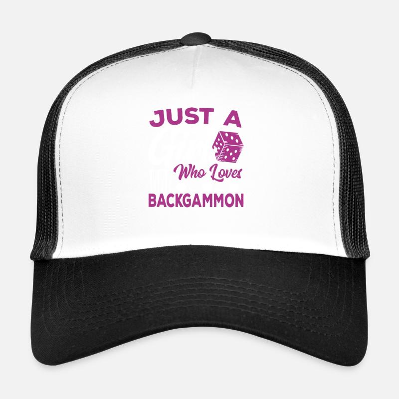 Backgammon Trucker Cap