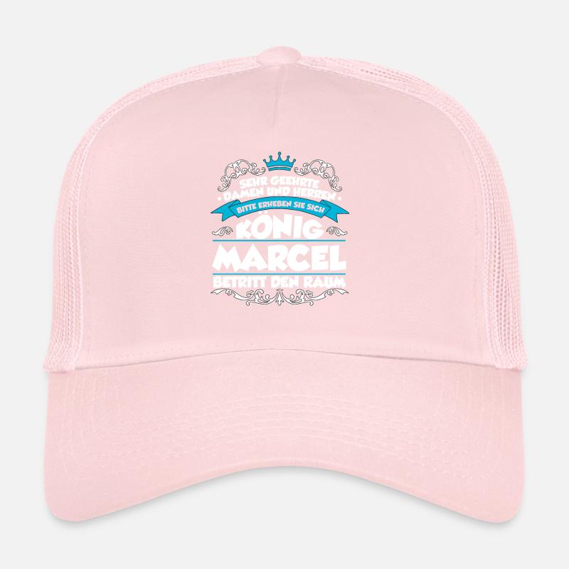 Marcel Name Design Trucker Cap