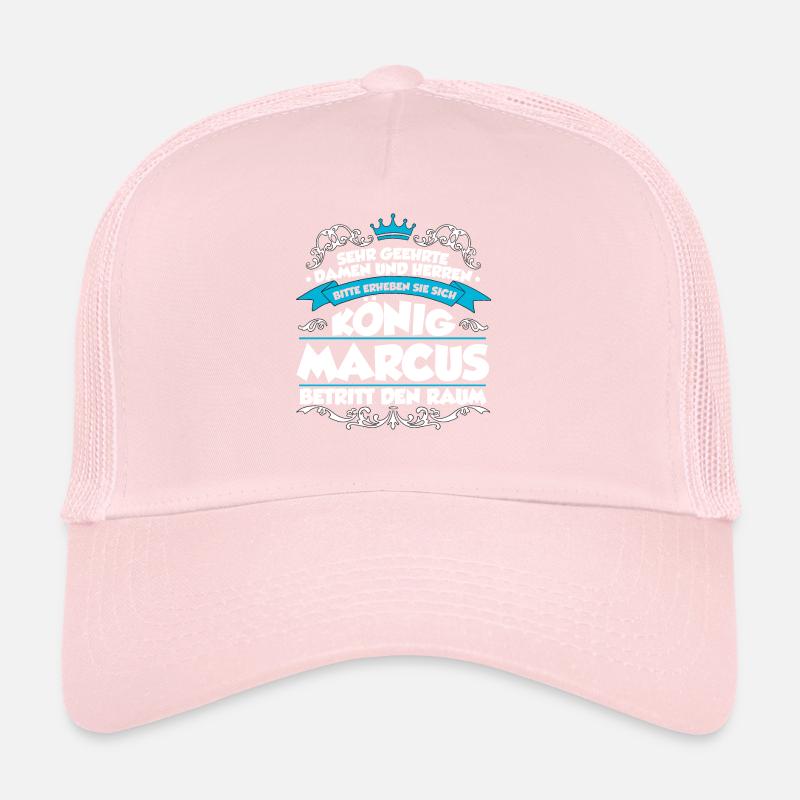 Marcus Name Design Trucker Cap