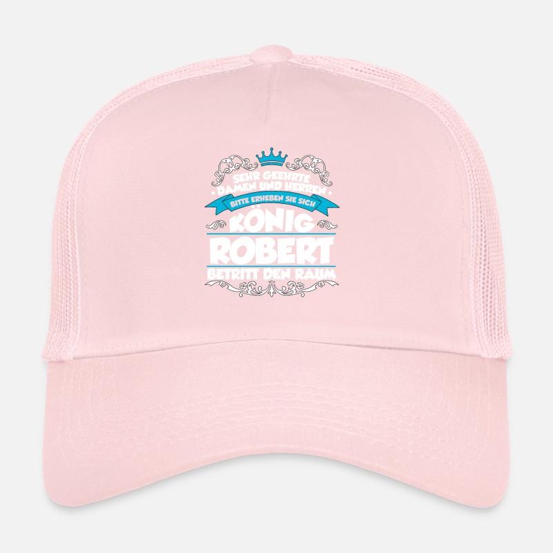Robert Name Design Trucker Cap
