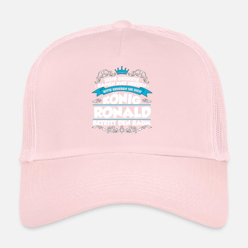 Ronald Name Design Trucker Cap