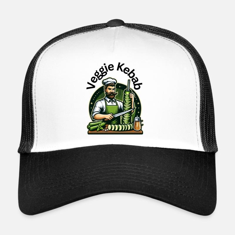 Kebab végétarien Casquette trucker 
