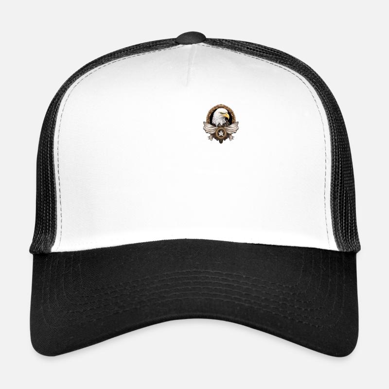 Honneur de l’aigle vétérans appréciation décoratif Casquette trucker 