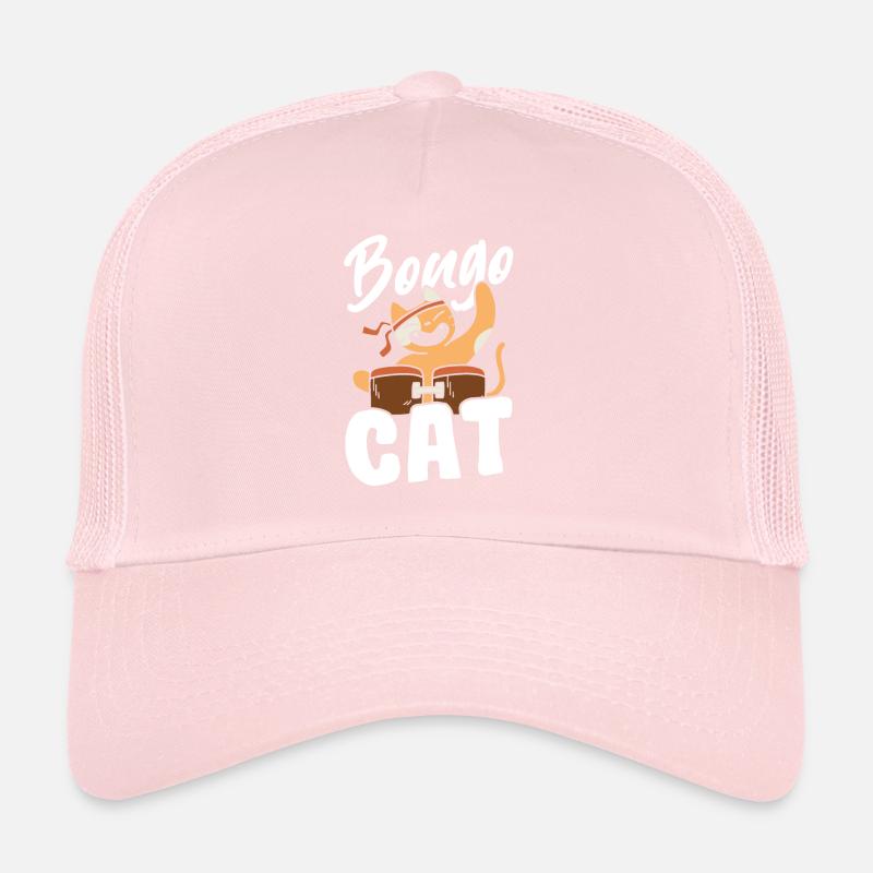 Cadeau Bongo Chat Casquette trucker 