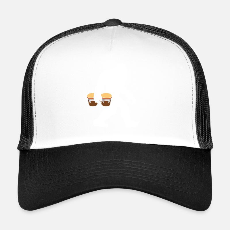 Cadeau de musique Bongo Casquette trucker 