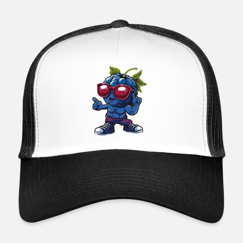 Blueberries Trucker Cap