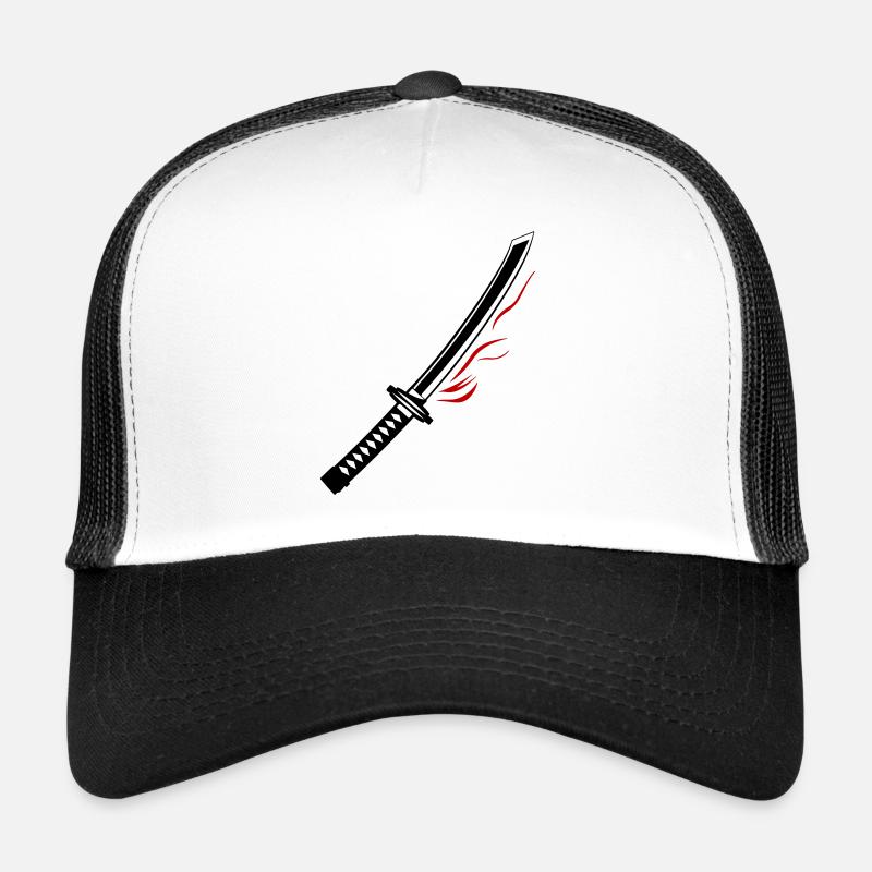 Icône d’épée de samouraï Casquette trucker 