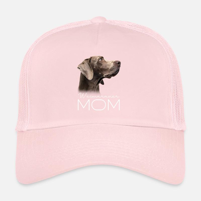 Maman braque de Weimar Casquette trucker 