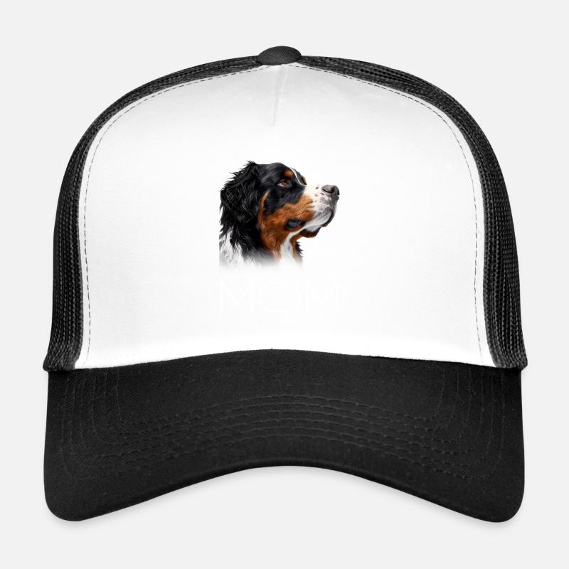 Bernese Mountain Dog Mama Trucker Cap