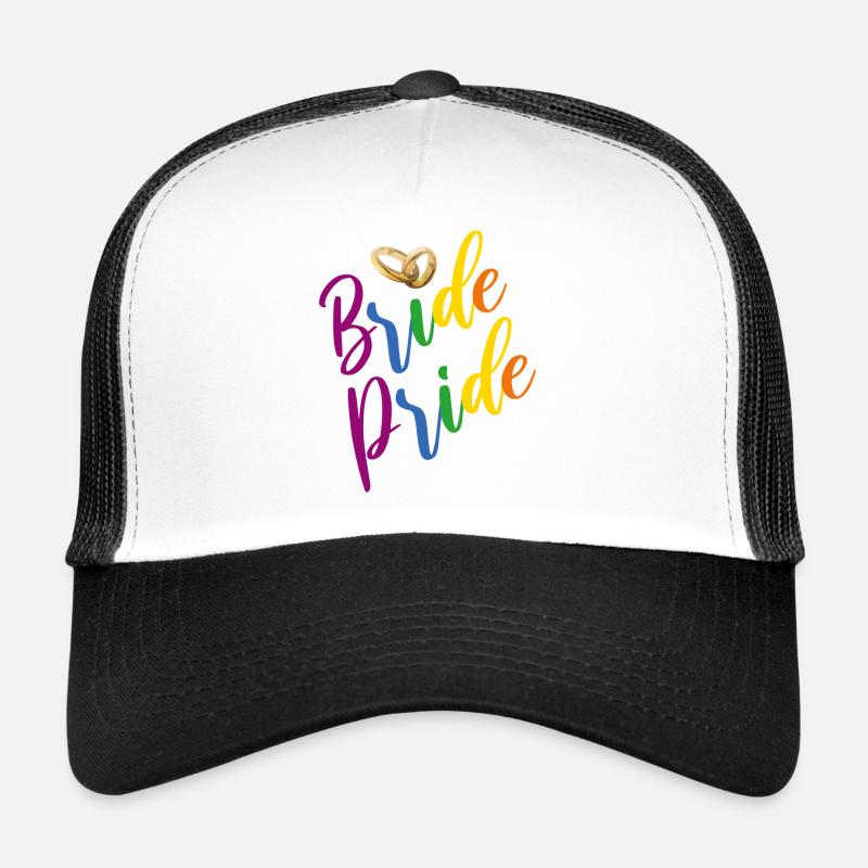 LGBT Pride Pride Hen Party Bachelor Party - Trucker Cap - white/black