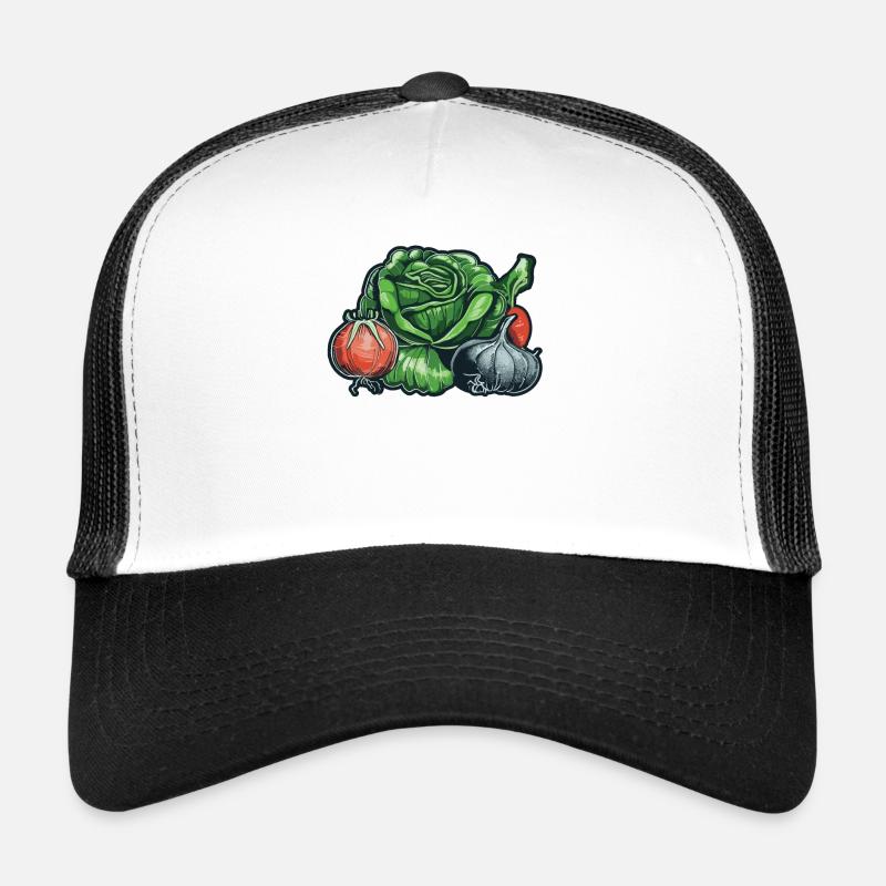 Compost alimentaire en permaculture Casquette trucker 