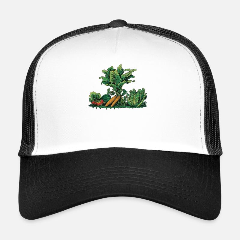 Permakultur Lebensmittel Compost Trucker Cap