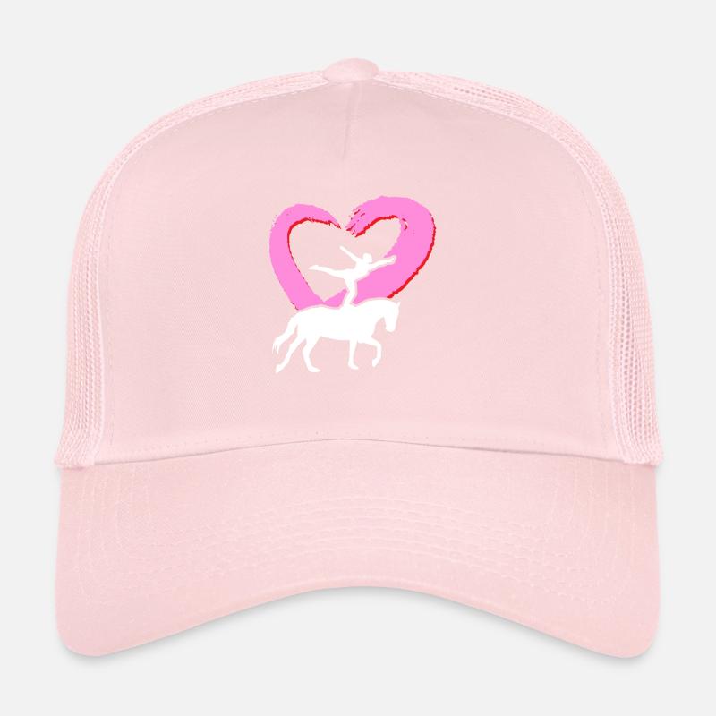 Aime le cadeau de voltige à cheval Casquette trucker 