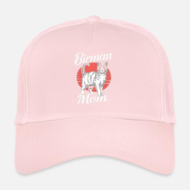 Katze Birma Geschenk Trucker Cap