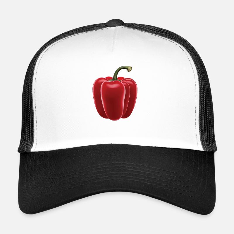 Paprika Geschenk - Trucker Cap - Weiß/Schwarz