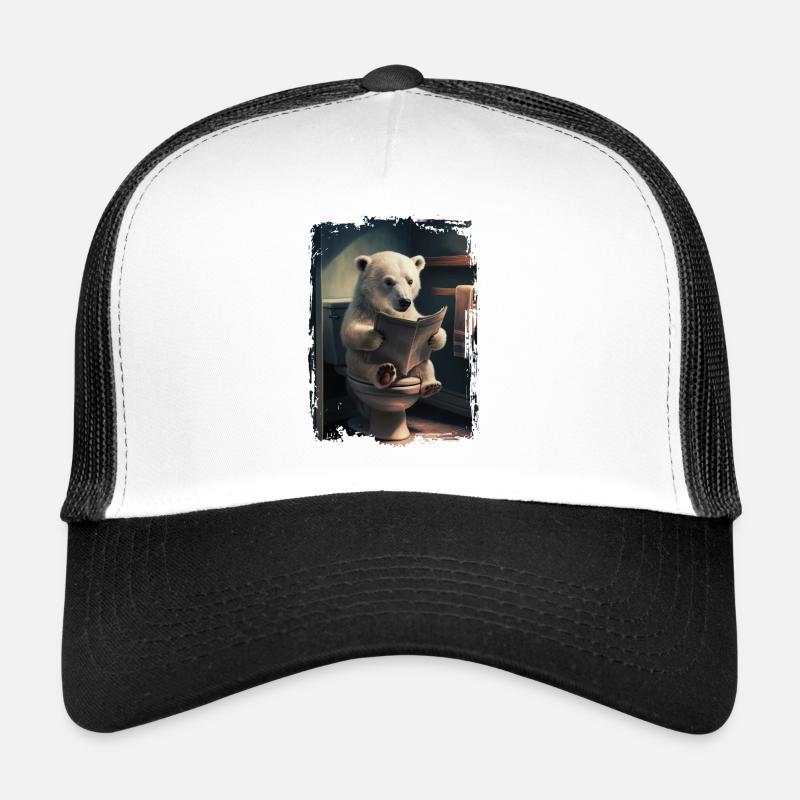 Eisbär Polar Geschenk Trucker Cap