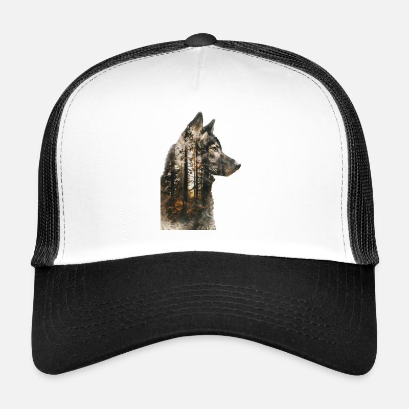 Alaskan Malamute Trucker Cap