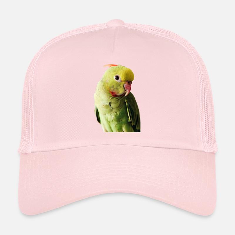 Rose-ringed parakeet Trucker Cap