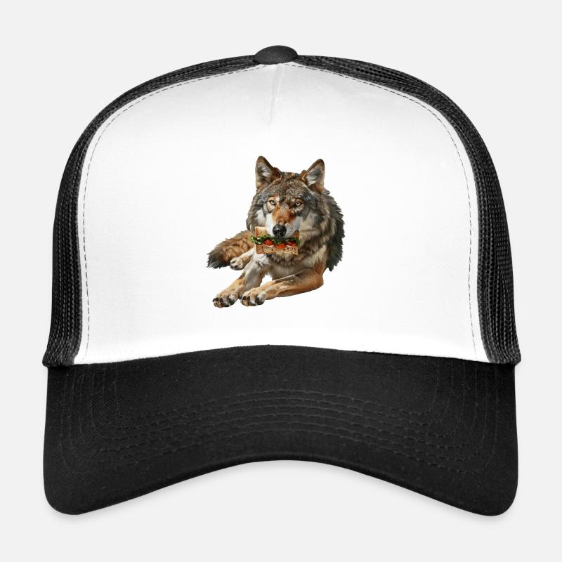 Susi - Trucker-lippis - valkoinen/musta