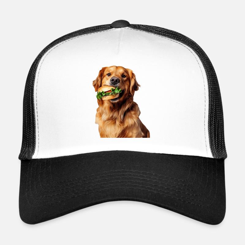 Golden retriever Casquette trucker 