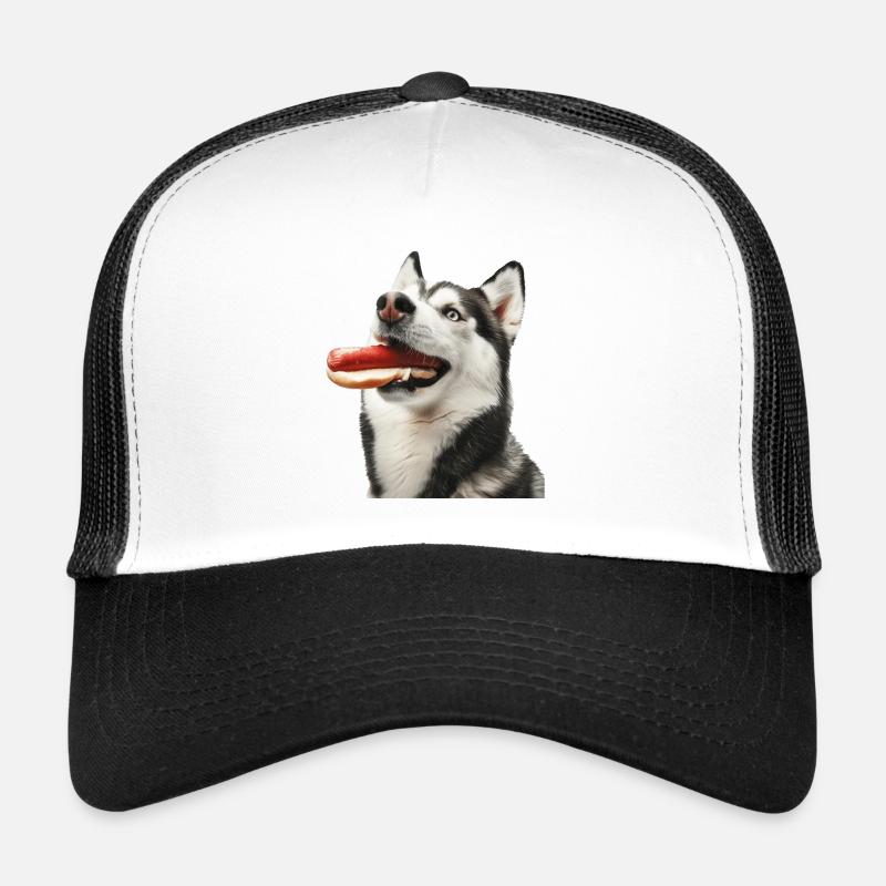 Husky sibérien Casquette trucker 