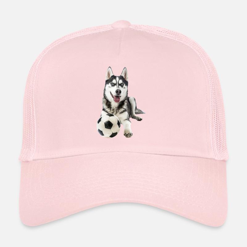 Siberian Husky Trucker Cap