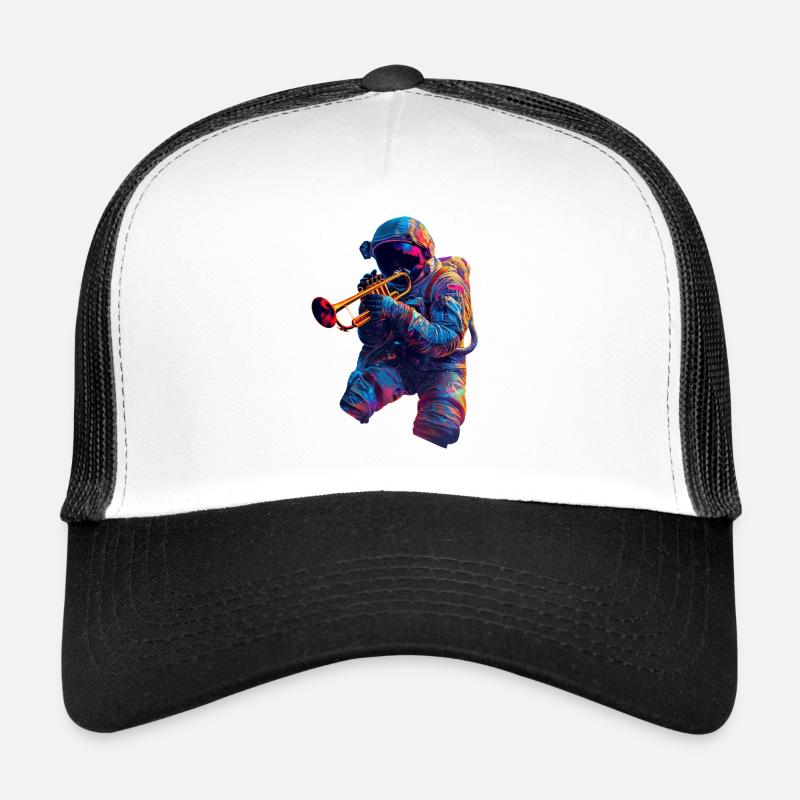 Trompette astronaute Casquette trucker 