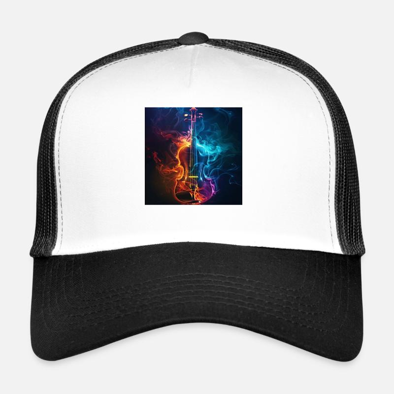 Violin - Trucker Cap - white/black