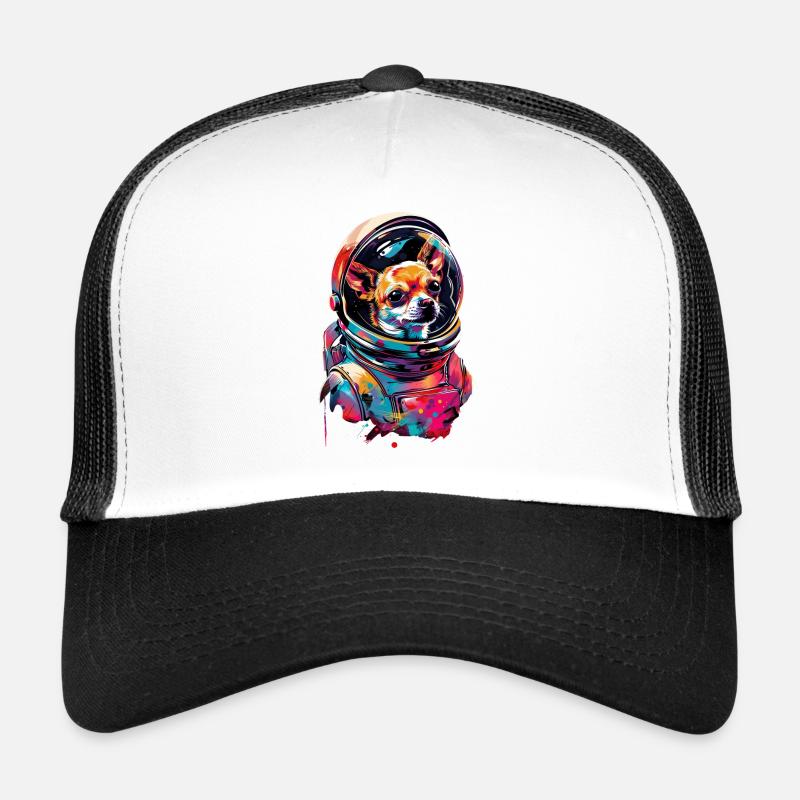 Chihuahua - Trucker Cap - Weiß/Schwarz