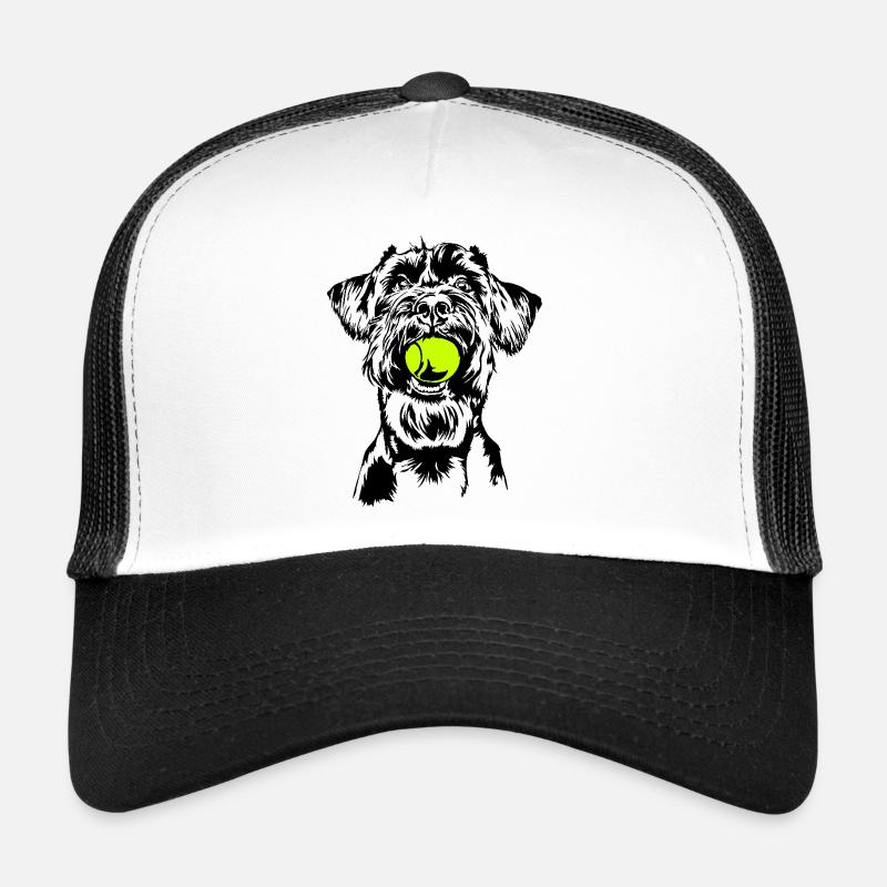Schnauzer géant Schnauzer chien chien Wilsigns Casquette trucker 