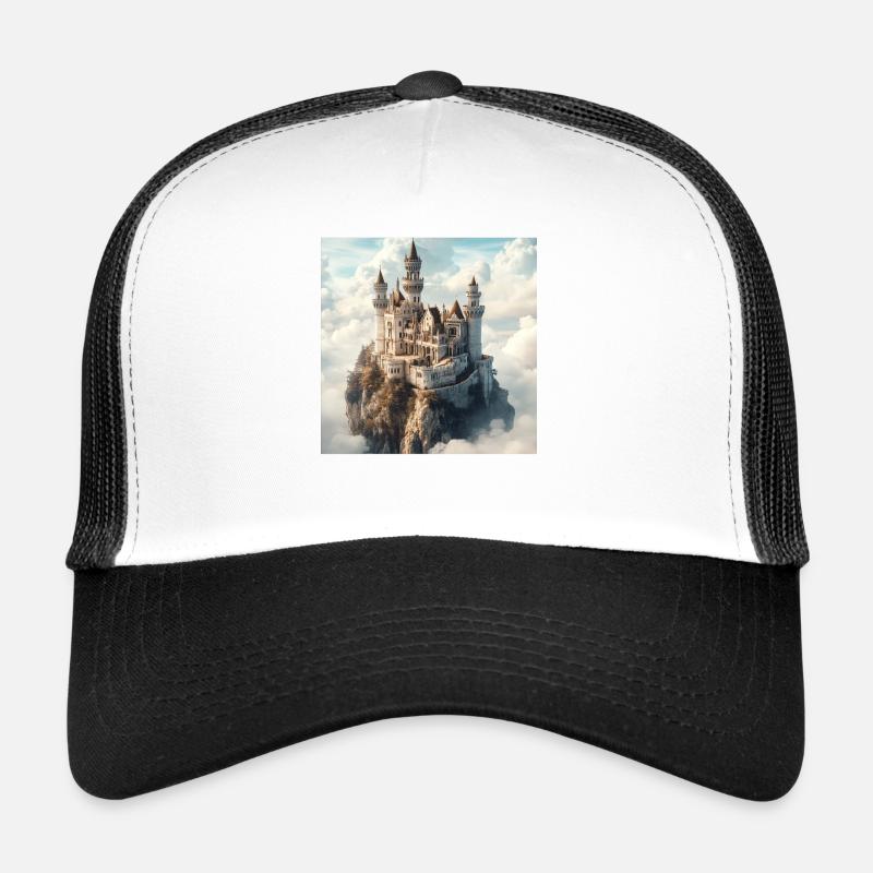 Mittelalterliche Burg Trucker Cap