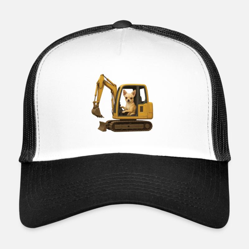 Chihuahua - Trucker Cap - Weiß/Schwarz