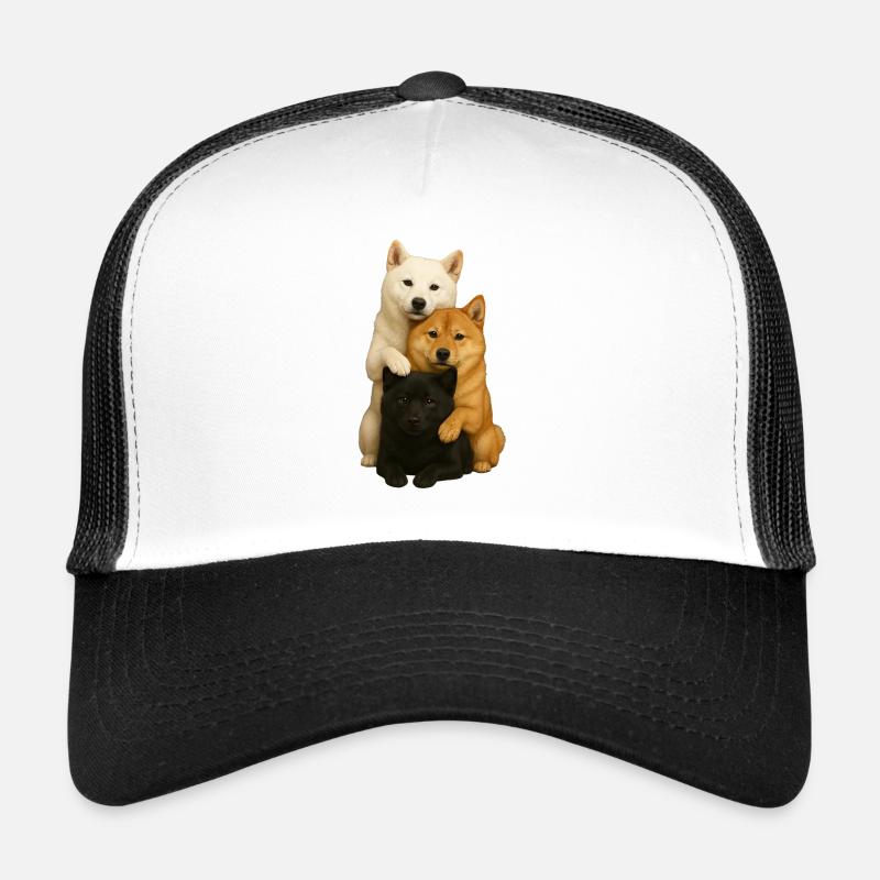 Chien Chiens Chiens mignons Casquette trucker 