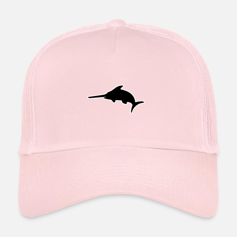 Silhouette d’espadon Casquette trucker 