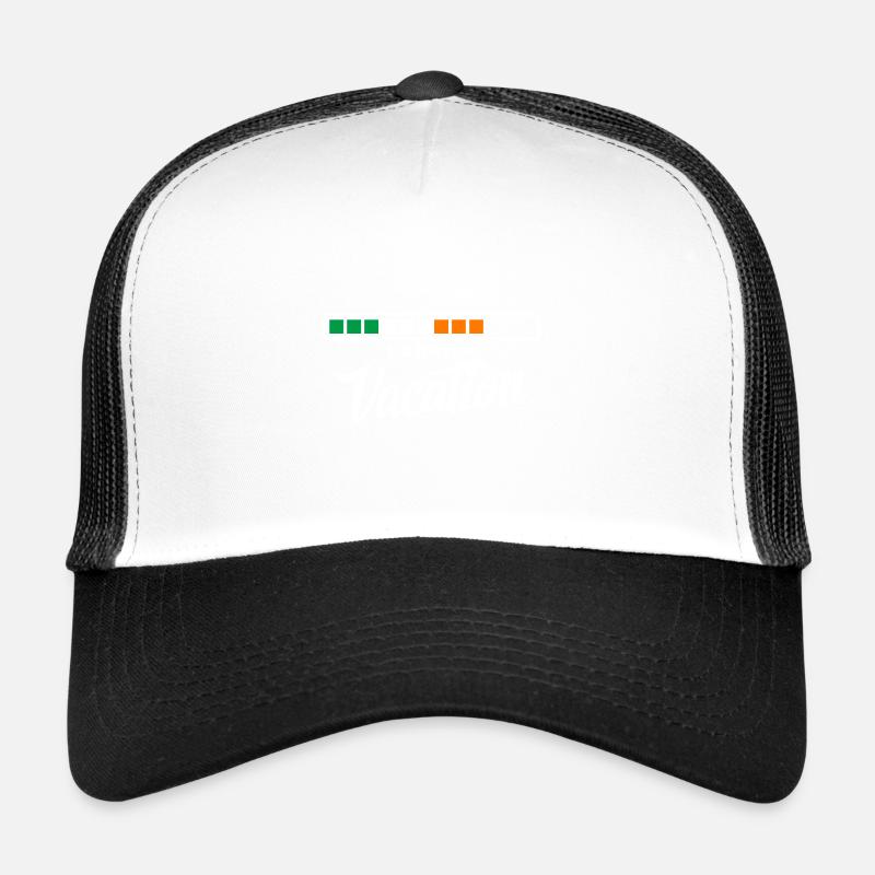 Irlande Flag Mode Vacances Drapeau irlandais Dublin Casquette trucker 
