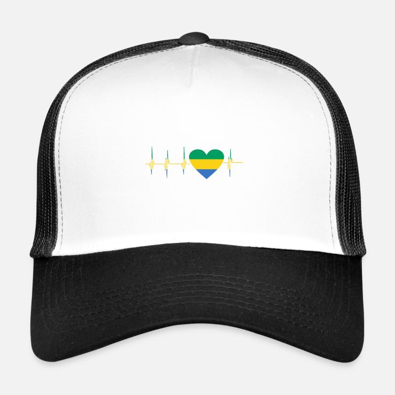 Gabun Afrika Geschenkidee Trucker Cap