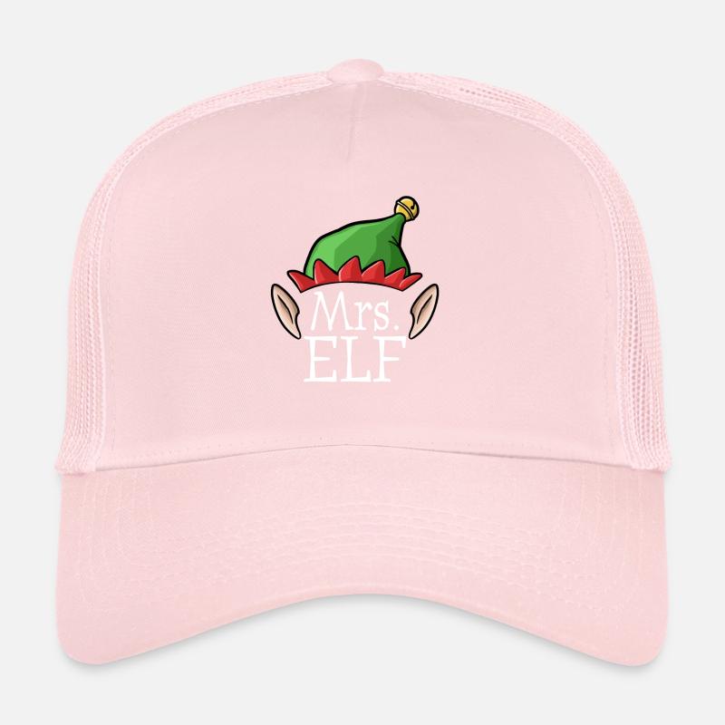 Mme Elfe Épouse - Amie Xmas Conception de Noël Casquette trucker 