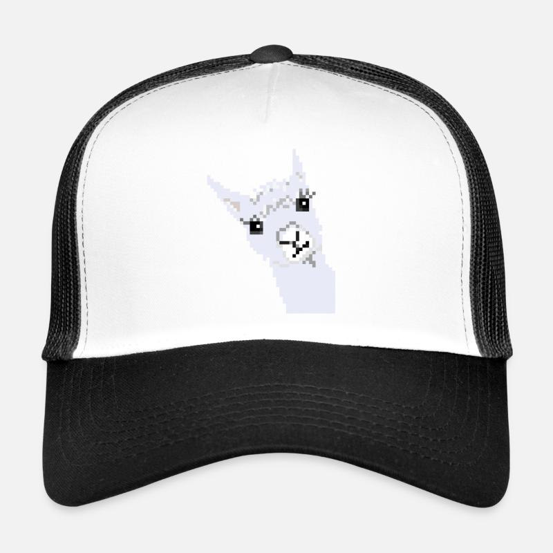 Pixel Lama Trucker Cap