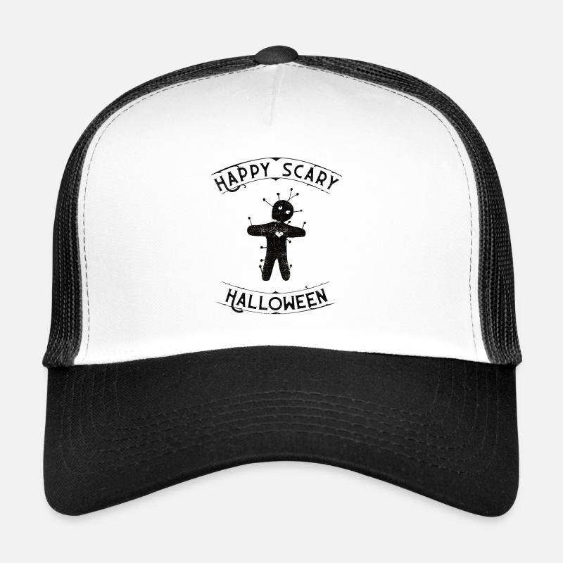 Voodoo Doll Halloween Trucker Cap