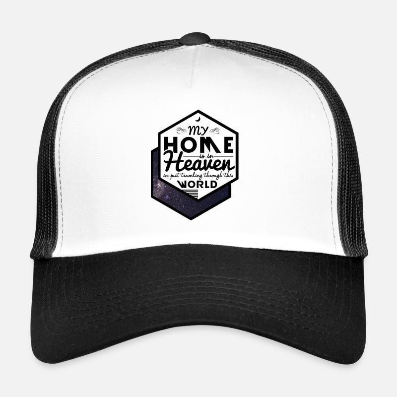 Glaube - Trucker Cap - Weiß/Schwarz