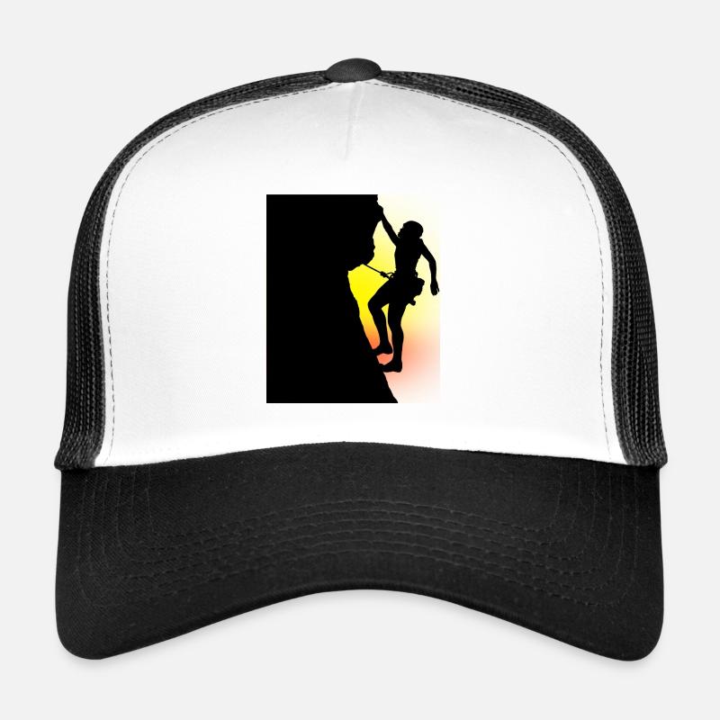 Climbing, Mountains Trucker Cap