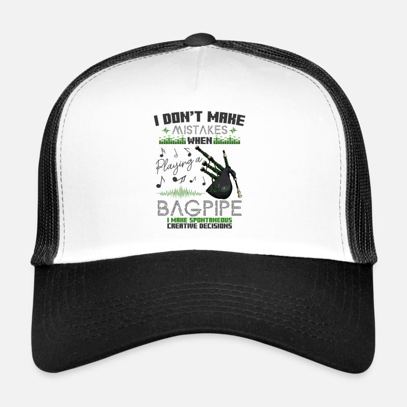 Cool Dudeksack Bagpipe Cadeau Des énonciations drôles Casquette trucker 