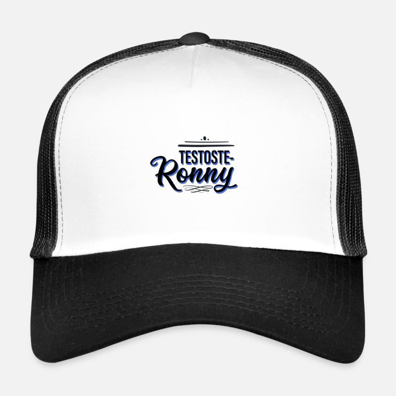 Testoste Ronny - Funny names Trucker Cap